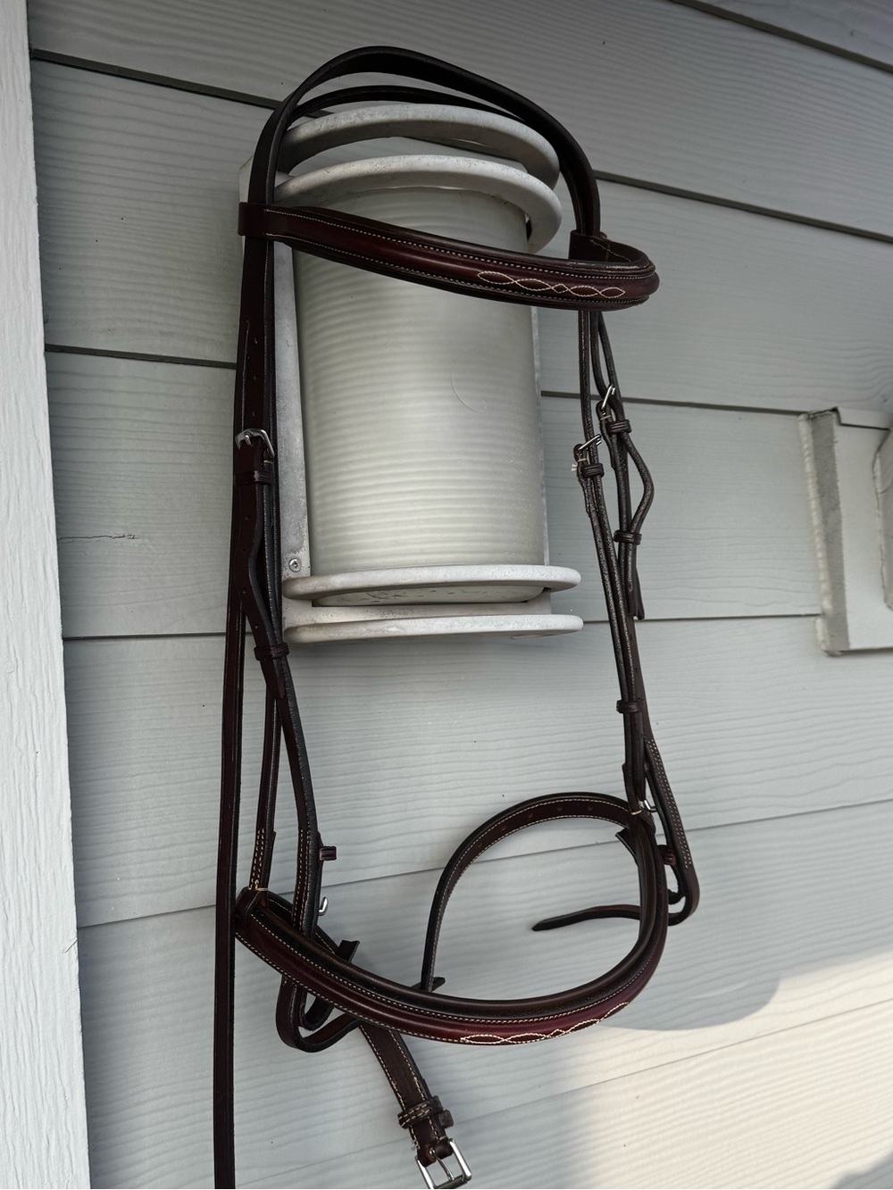 Edgewood Fancy Stitched and Padded Full Size Bridle